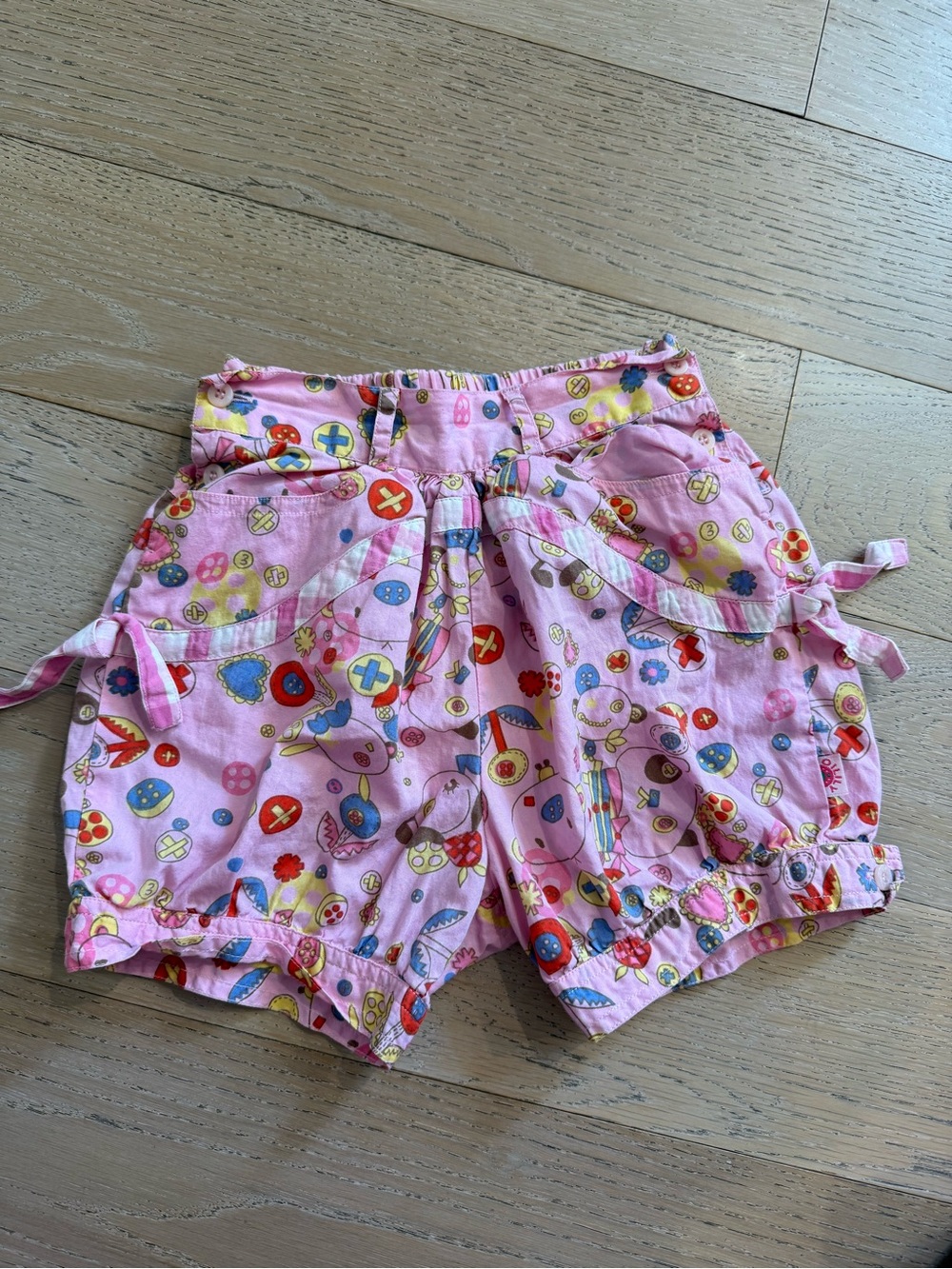 Oilily vintage butterfly girls boho shorts size 4t | girls vintage cottagecore